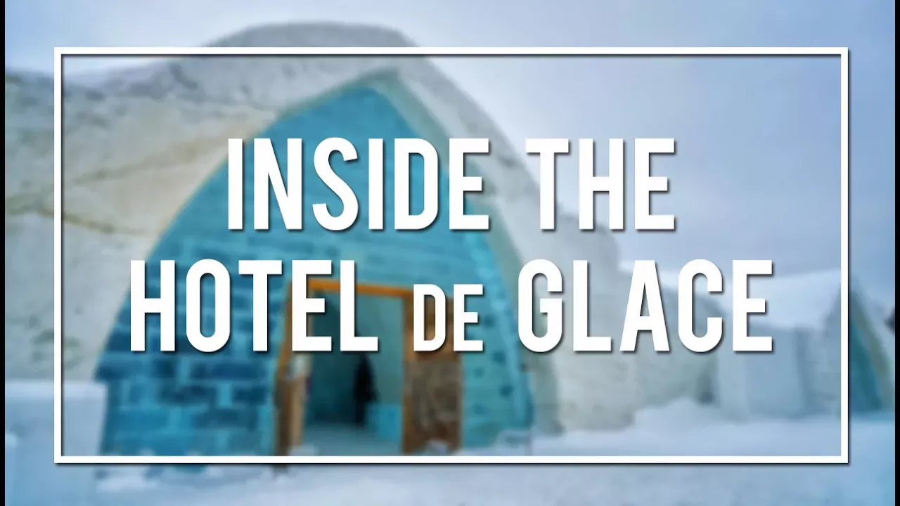 INSIDE the ICE HOTEL in QUEBEC CITY!