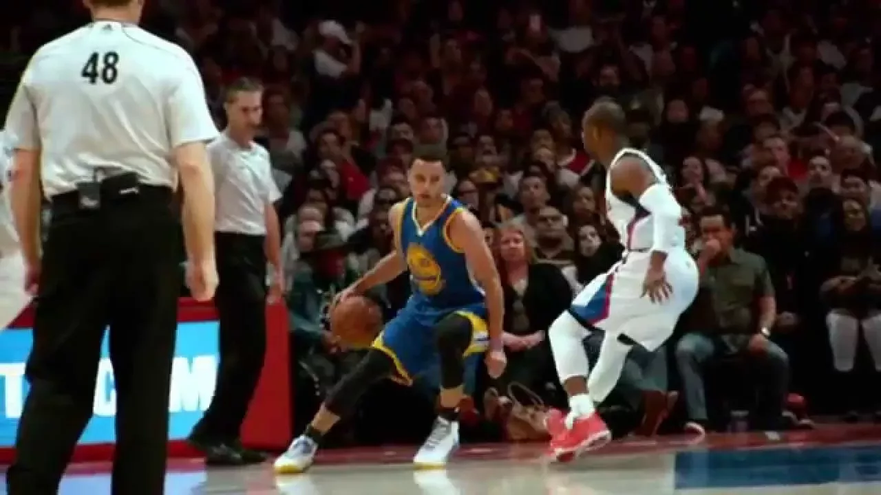 Steph Curry Dribbles Chris Paul into the Floor in Super Slow-Mo