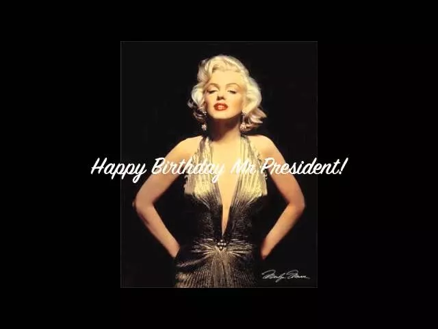 Marilyn Monroe Happy Birthday Greeting!!