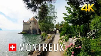 Montreux, an authentic little piece of paradise | Switzerland 🇨🇭 4K