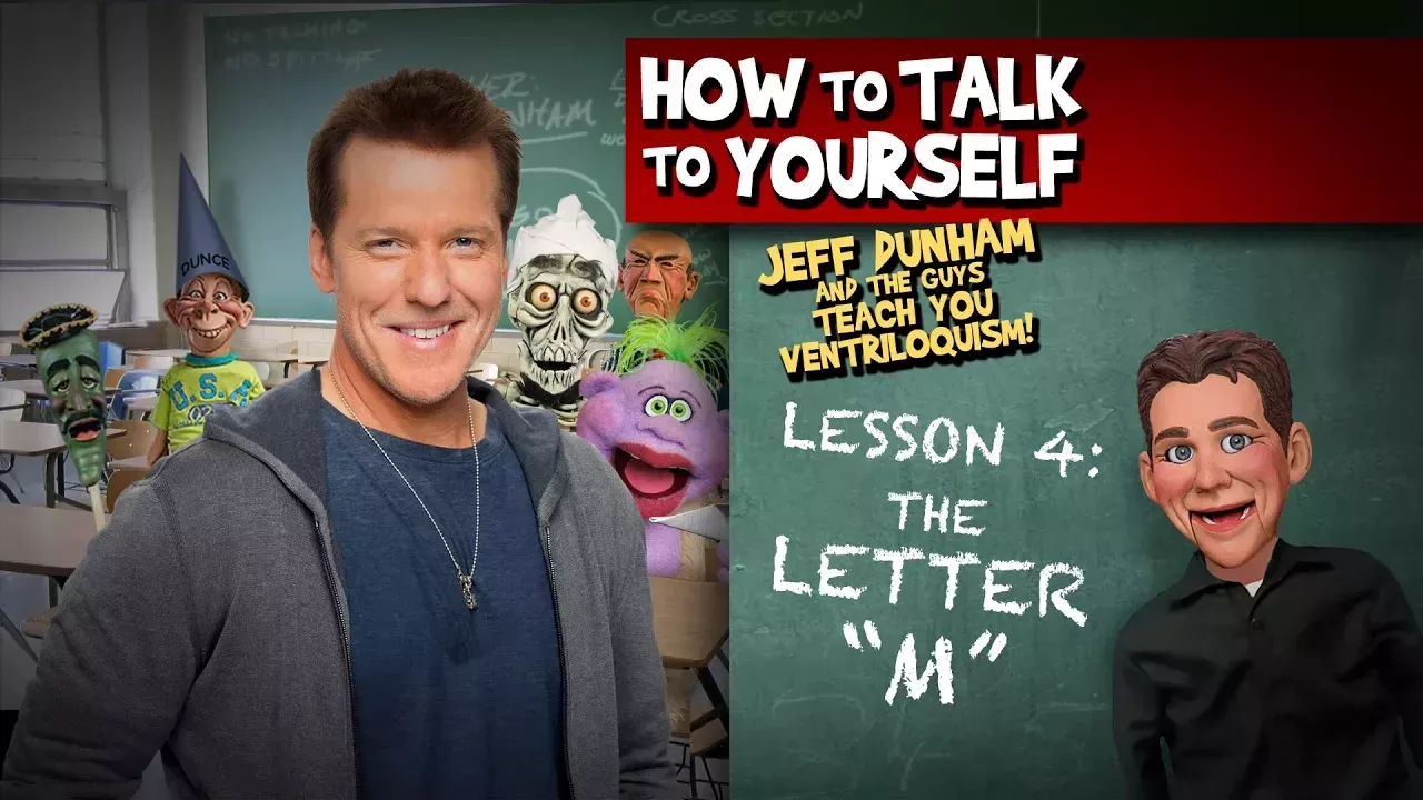 How To Be a Ventriloquist! Lesson 4 | JEFF DUNHAM