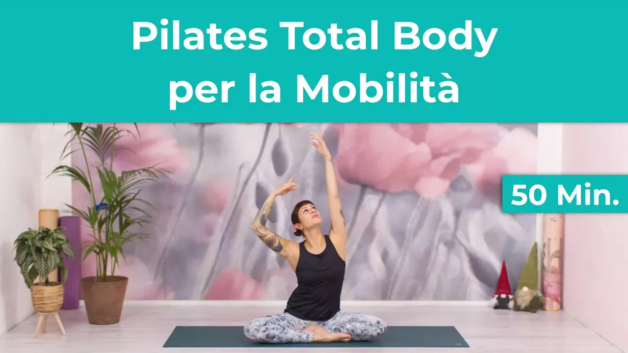 Pilates Total Body per la Mobilità - 50 Minuti | Esercizi di Pilates a casa