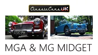 Classic Cars UK. Season 02 Episode 08: MG A and MG Midget