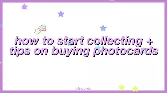 how to start your kpop collection + tips on buying photocards
