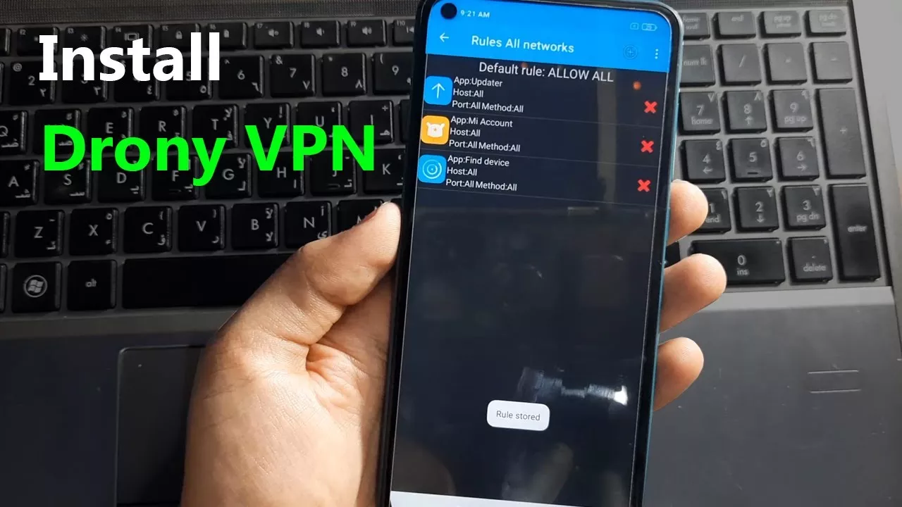 Bypass Xiaomi Account Install Drony VPN | Part 2