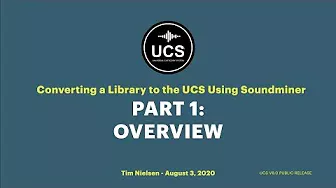Using Soundminer to Build a UCS Library - 01. Introduction