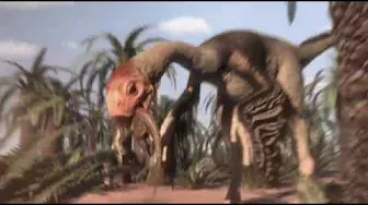 Saurornithoides vs Oviraptor vs Gigantoraptor [RUS]