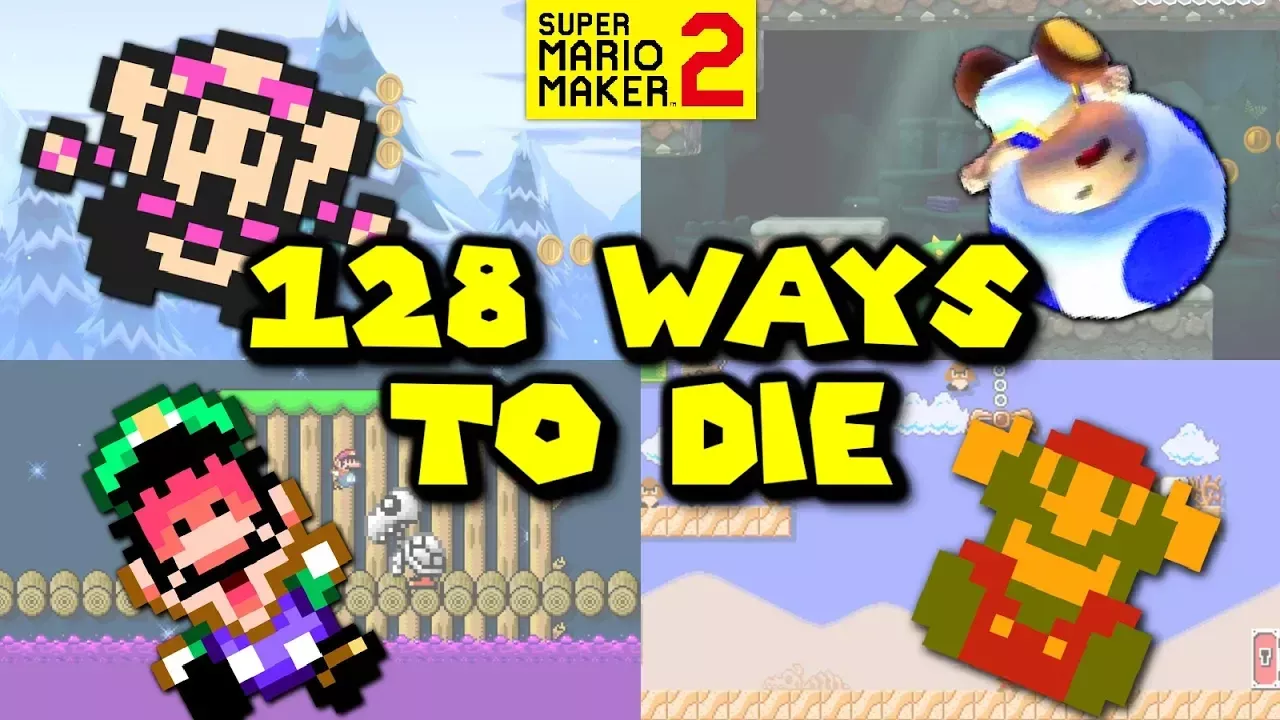 128 Ways to Die in Super Mario Maker 2