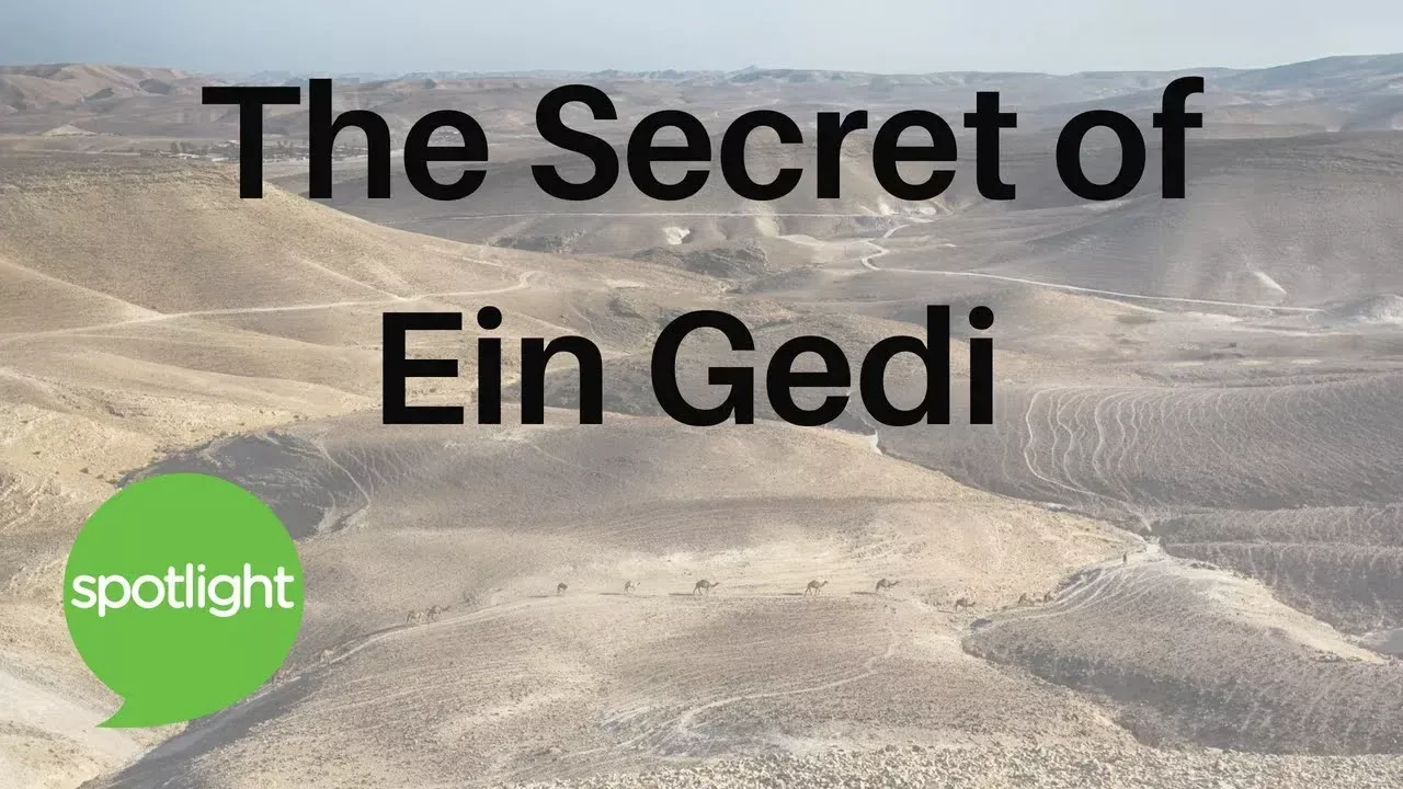 The Secret of Ein Gedi | practice English with Spotlight