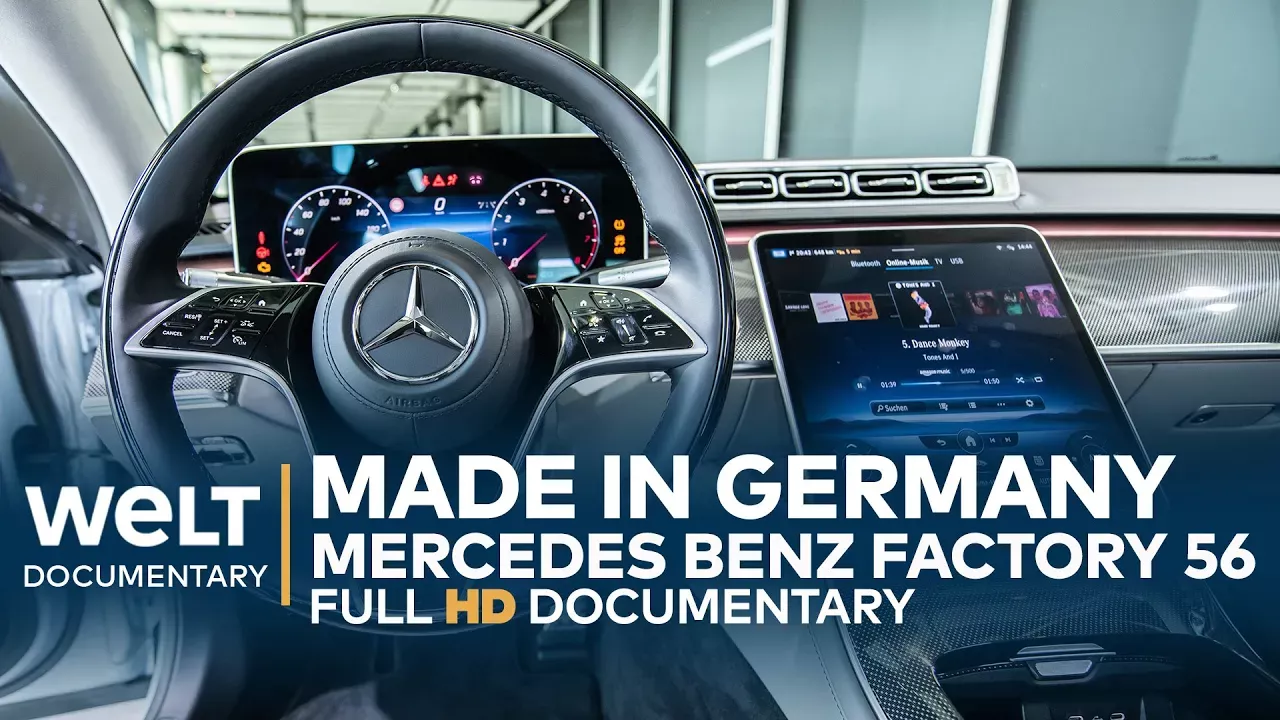 THE SECRETS OF LUXURY SEDANS: How S-Class, Maybach and EQS are made | WELT Documentary