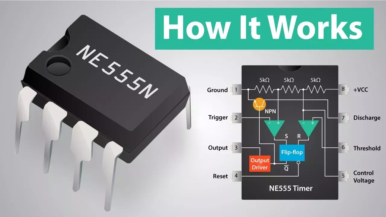 How a 555 Timer IC Works
