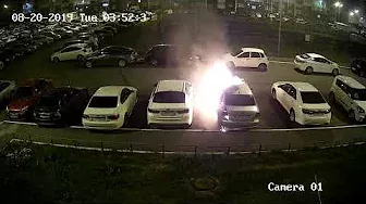 Поджог автомобиля в Оренбурге