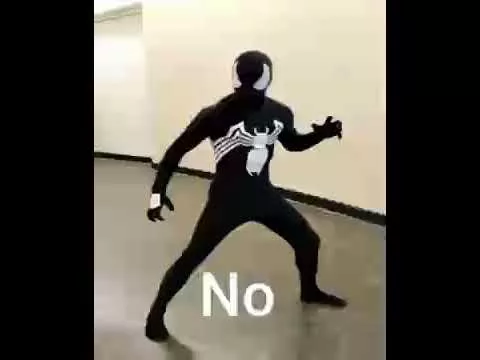 "No" spiderman meme