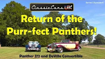 ClassicCarsUK S02 E04: Panther J72 and DeVille