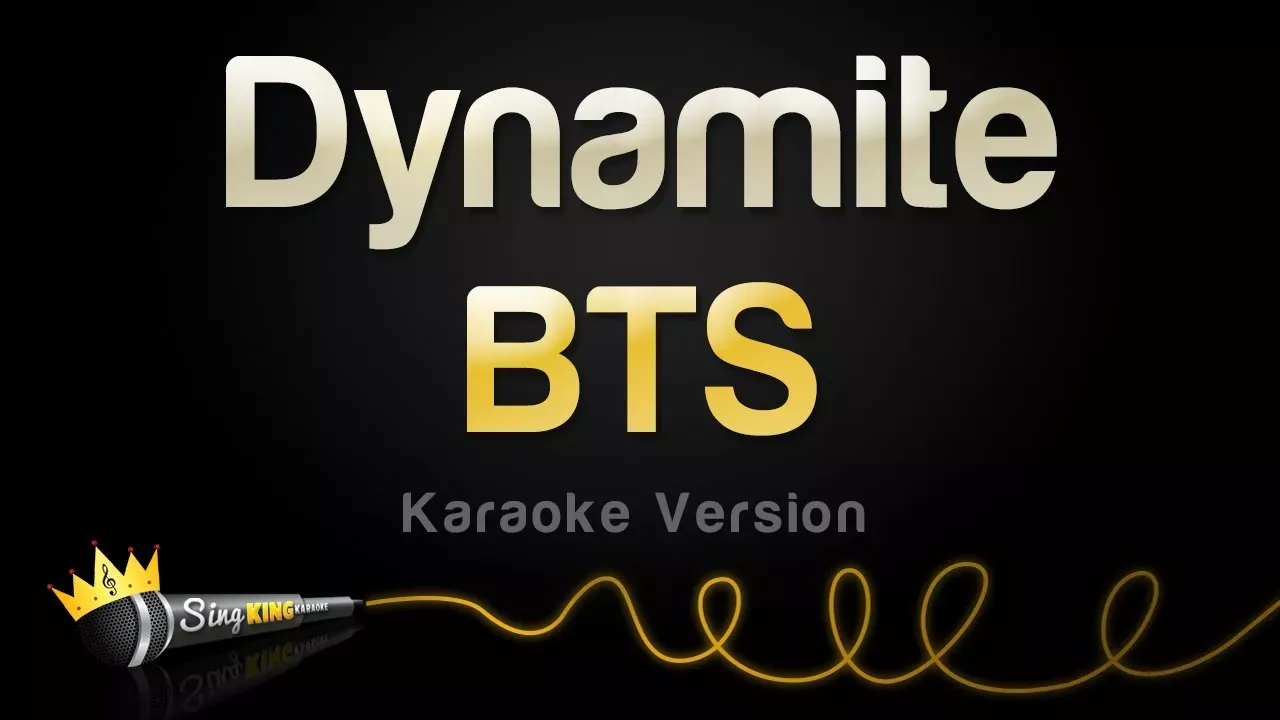 BTS - Dynamite (Karaoke Version)