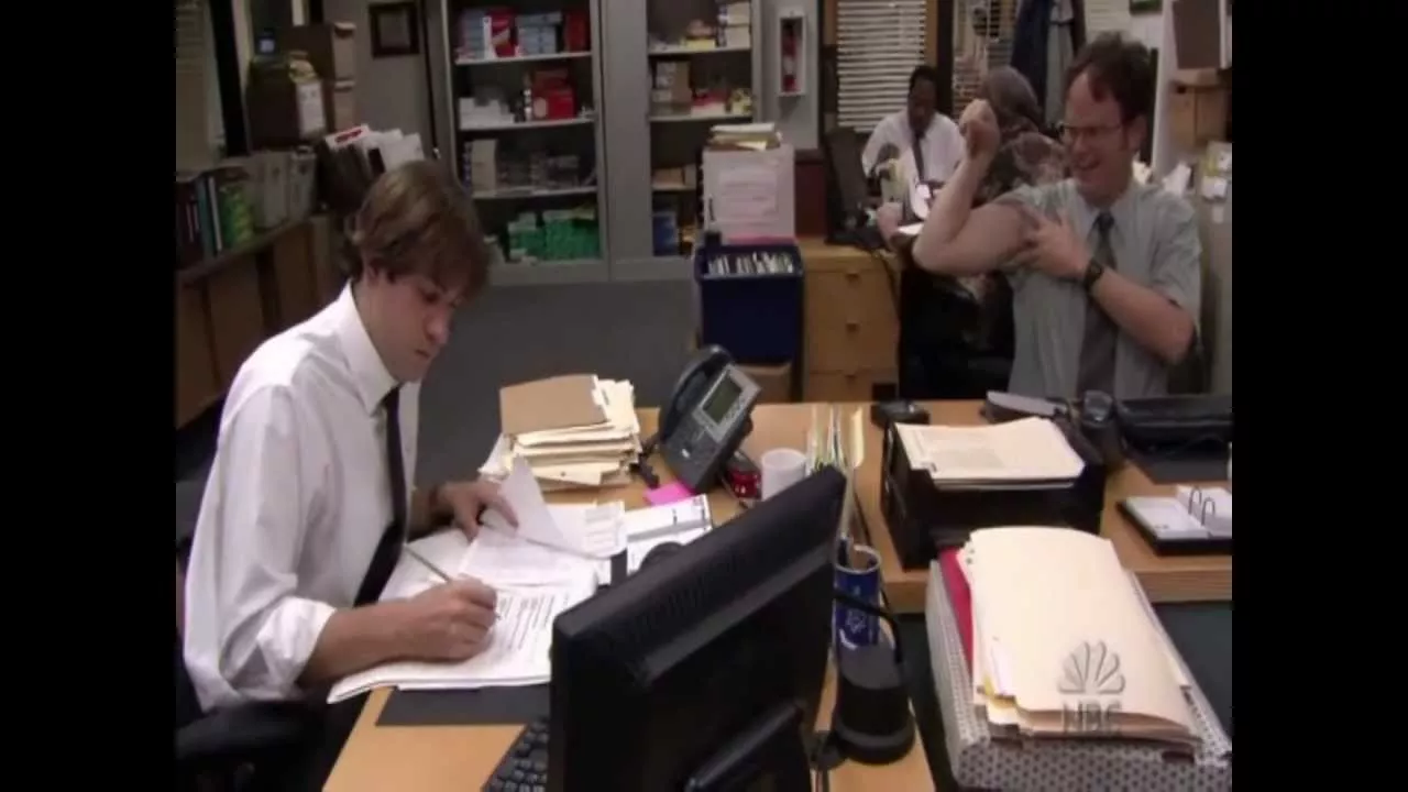 The best Pranks Jim and Dwight