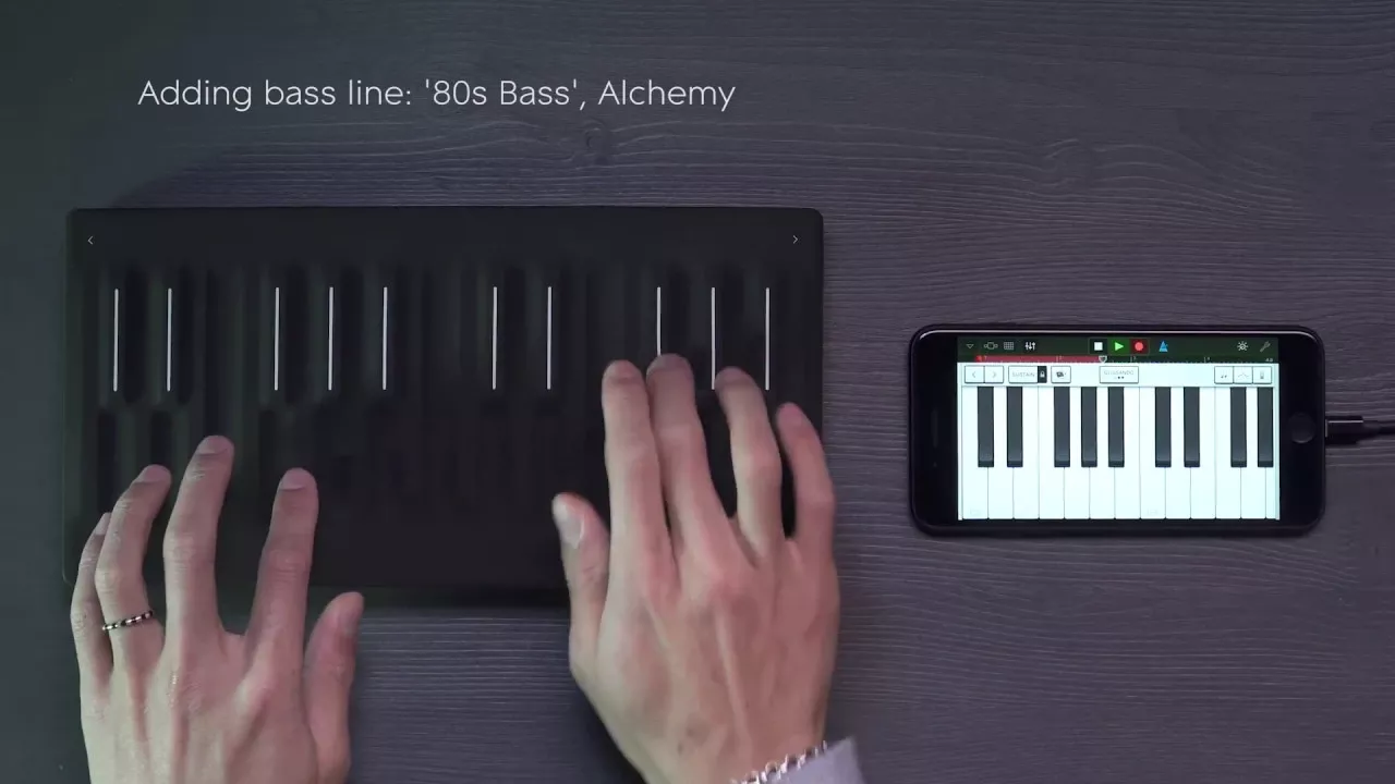 Seaboard Block and GarageBand: A perfect pairing for music making