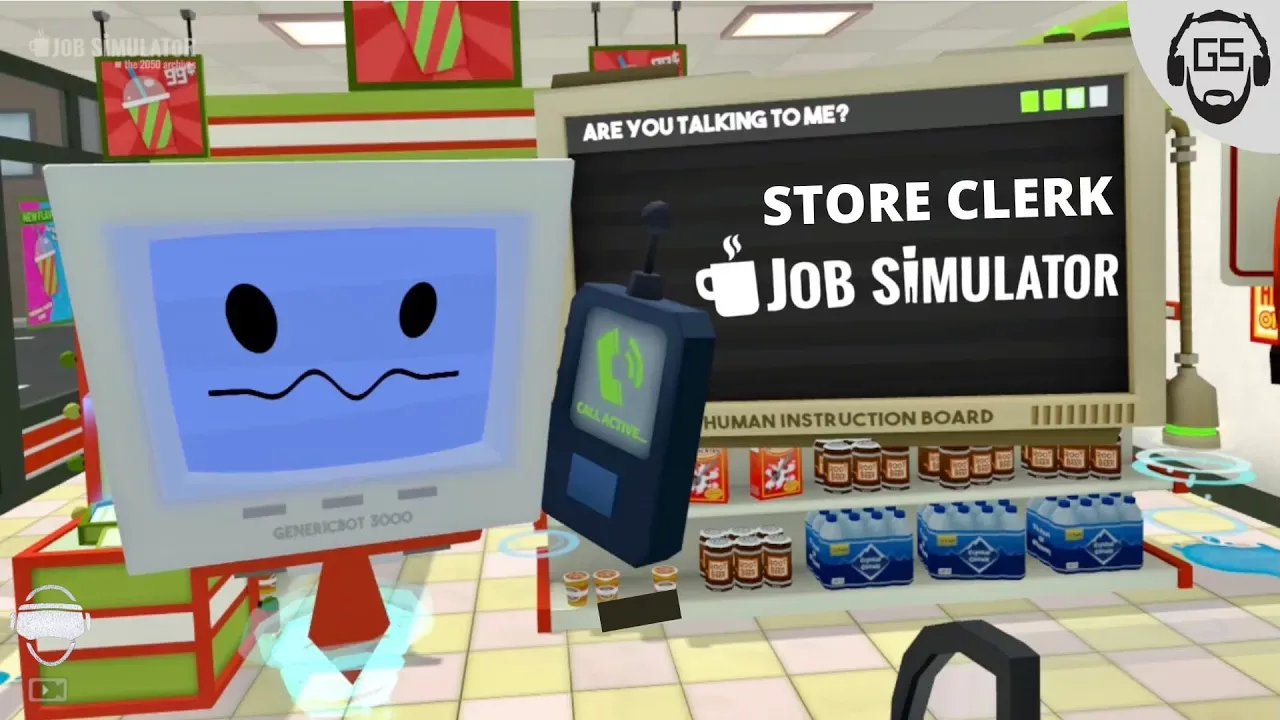 Store Clerk in game Job Simulator VR | Full Walkthrough