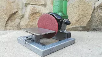 Стойка из болгарки. homemade Idea Stand for angle grinders.