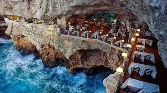 Grotta Palazzese hotel - Built Inside A Cave Let's You Dine With Breathtaking Sea View