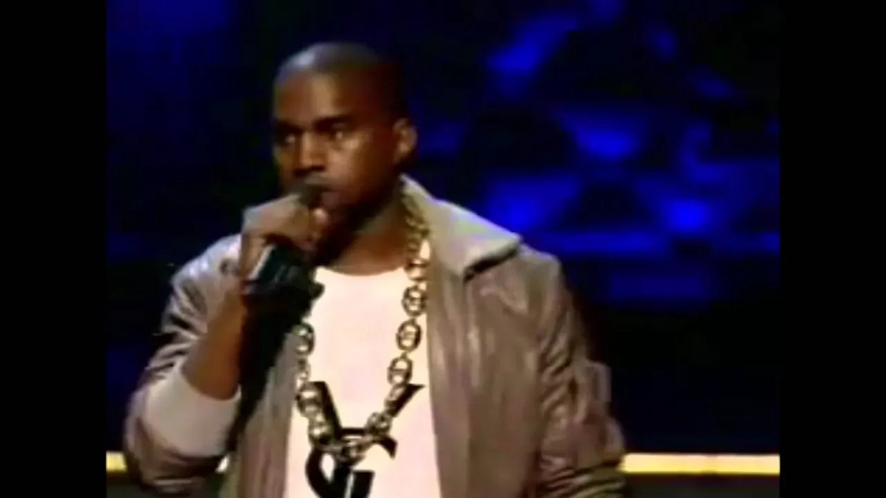 Kanye West presents Vanguard Award Hype Williams