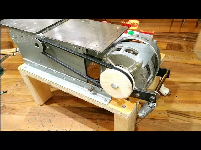 Amazing DIY Idea Using Old Washing Machine Motor