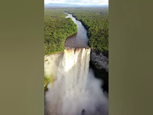 Гайана, водопад Кайетур