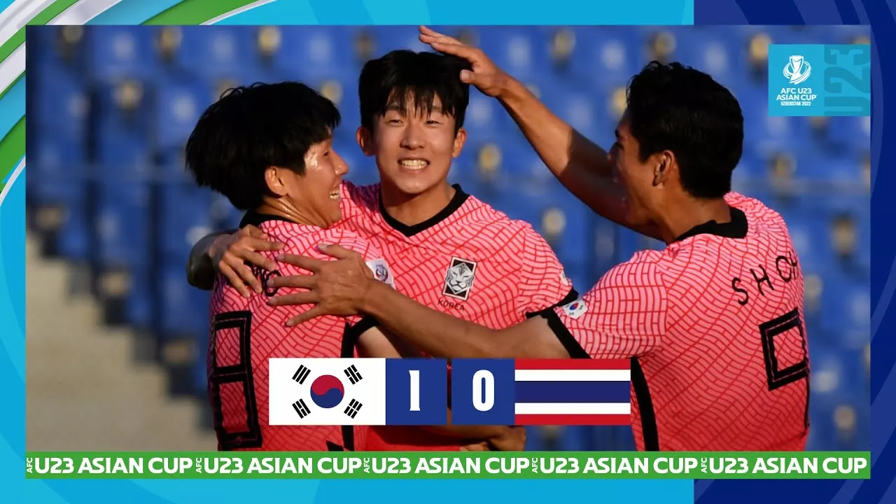 #AFCU23 - Group C | Korea Republic (KOR) vs Thailand (THA)