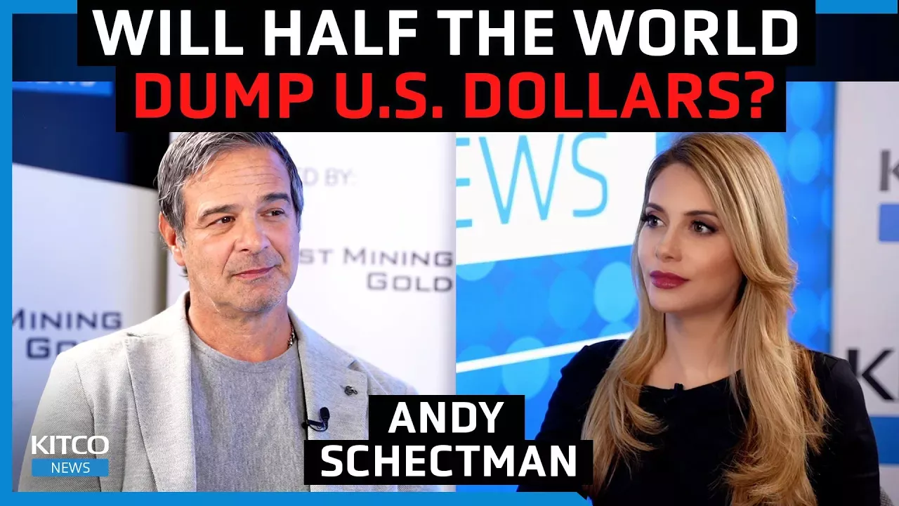 Massive U.S. dollar dump? BRICS to launch new currency causing tsunami of inflation - Andy Schectman