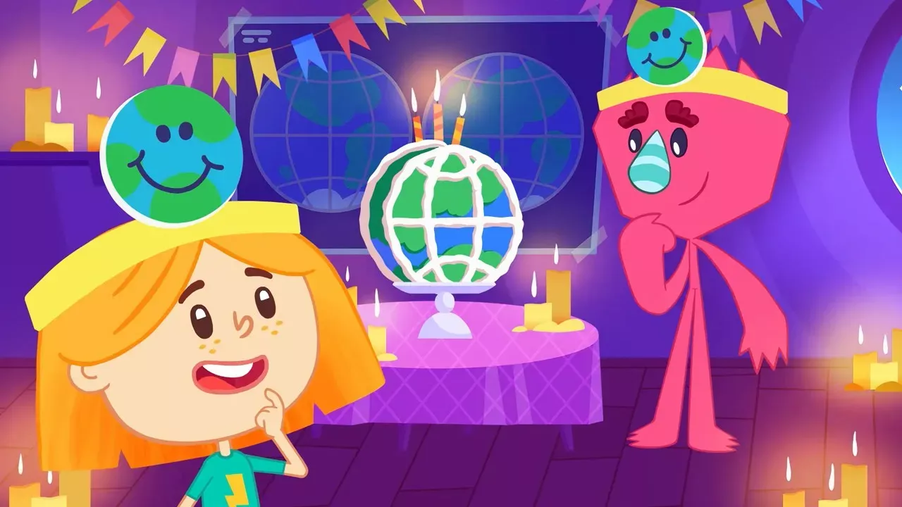 Катя и Эф. Куда-угодно-дверь - День Земли - Развивающий мультфильм для детей