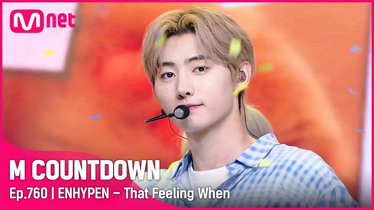 [ENHYPEN - That Feeling When] Comeback Stage | #엠카운트다운 EP.760 | Mnet 220707 방송