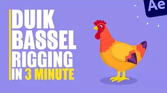 DUIK BASSEL 2 - Rig and Animate Hen in After Effects Tutorials