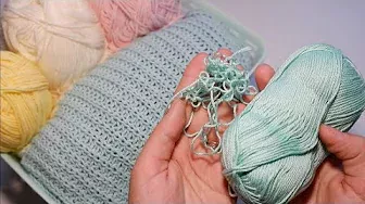 Подсмотрела на канале у ТУРЧАНКИ!!! Спешу поделиться с Вами! ПОЛНЫЙ ВОСТОРГ #узоры #crochet #knit