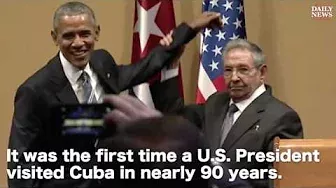 Кастро поймал Обаму за руку