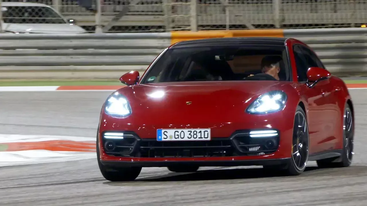 2019 Porsche Panamera GTS Sport Turismo | Carmine Red | Driving, Interior, Exterior