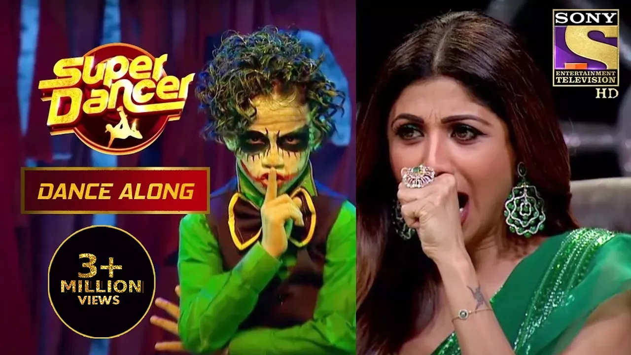 यह "Joker" Themed Act ने कर दिया Shilpa Shetty को Shock! | Super Dancer | Dance Along