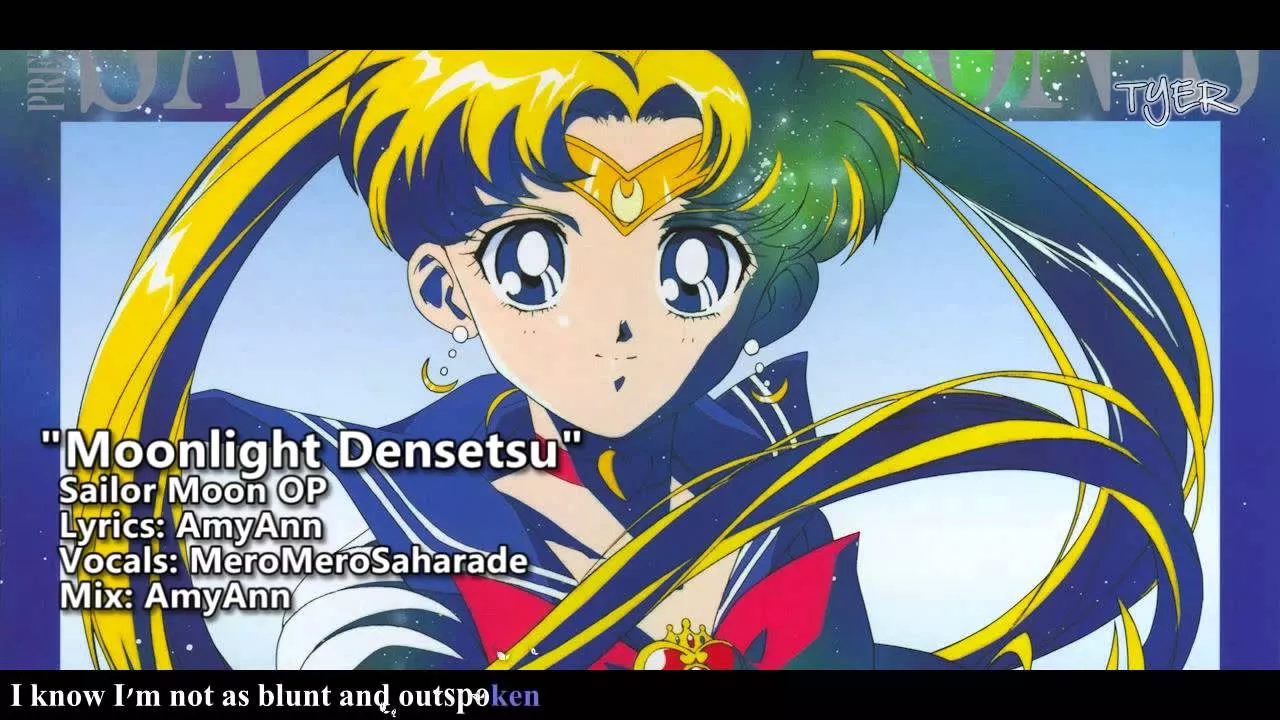 [TYER] English Sailor Moon OP - "Moonlight Densetsu" [Ft.Mero]