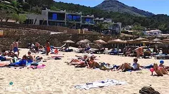 4K Mallorca Spain Beach Walking Tour | Beach Tour | Spain Beach | Beach Walk #4k #4ktour #beach