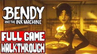 BENDY AND THE INK MACHINE Chapter 5 Full Game Walkthrough - No Commentary (#BendyInkMachine) 2018
