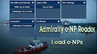Admiralty e-NP Reader. Загружаем новое издание публикации. Load e-NPs.