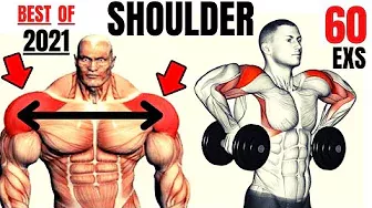 60  BEST SHOULDERS WORKOUT WITH BARBELL DUMBELLS AND CABLE