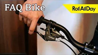 Как установить, настроить и притереть дисковый механический тормоз.  Roll All Day FAQ Bike