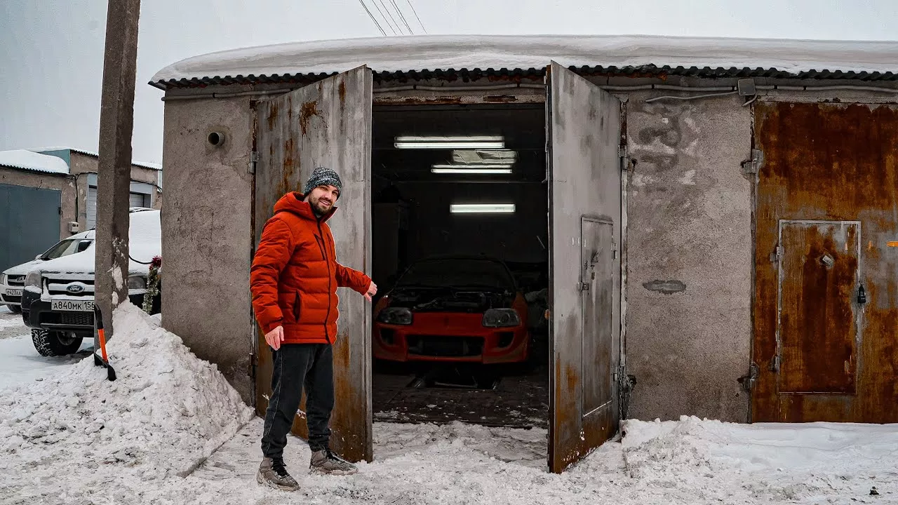 Спорткар простоял 10 лет в гараже Оренбурга