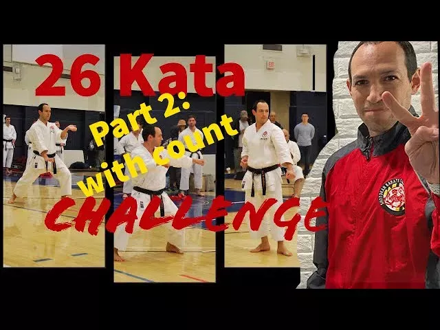 Karate workout: 26 Shotokan Katas with count