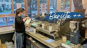 [Barista Vlog] Working Solo on Morning Rush, Multi-Tasking | Melbourne Cafe | LaurAngelia