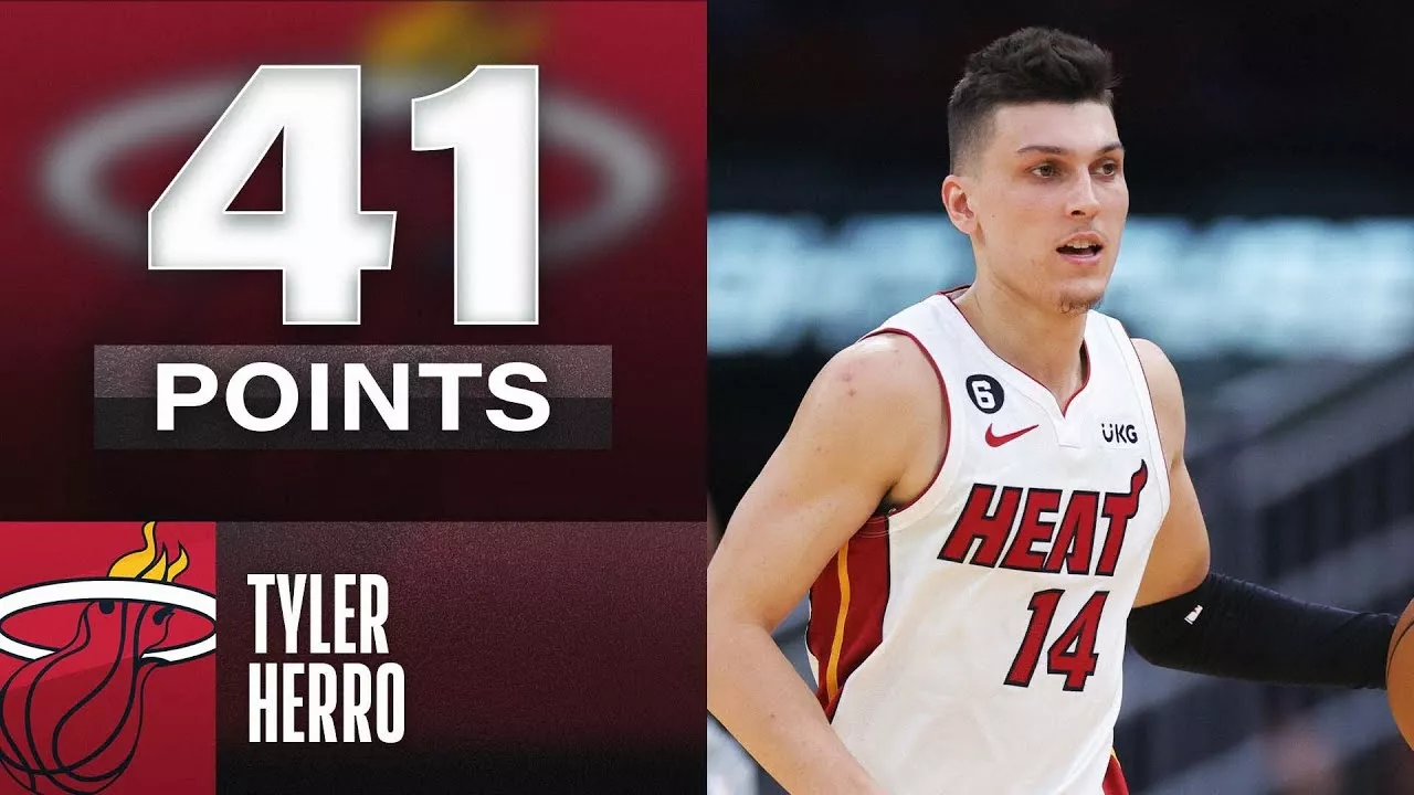 Tyler Herro With Career-High 41 PTS, 10 3PM 🔥