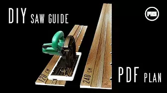 Homemade Circular Saw Guide / DIY Track Saw