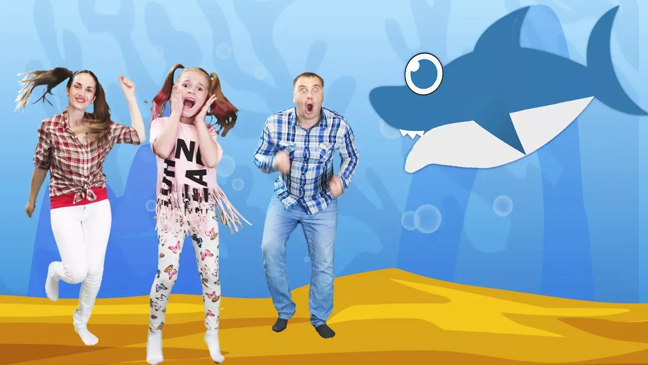 Детская песня про АКУЛУ | Baby Shark | развивающие и обучающие мультики для детей | Акуленок