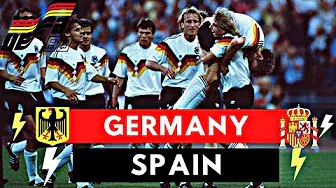 Germany vs Spain 2-0 All Goals & Highlights ( 1988 UEFA EURO )
