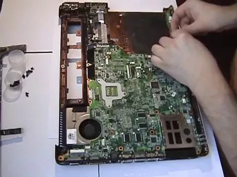 Инструкция по разборке, сборке и чистки от пыли ноутбука HP PAVILION DV5 1070ER